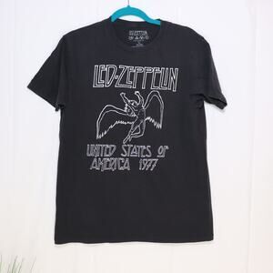 Led Zeppelin United States of‎ America 1977 Graphic Tee Size M
